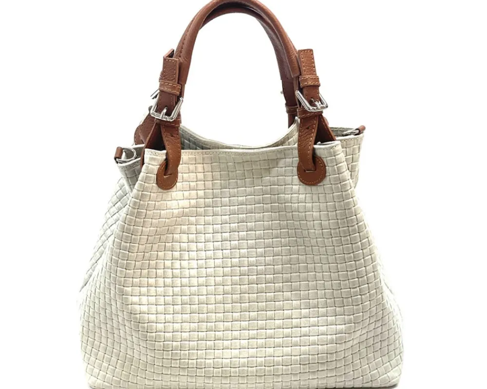 Debora IN Leather Shoulder Bag*Florence Discount