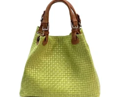 Debora IN Leather Shoulder Bag*Florence Discount