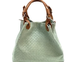 Debora IN Leather Shoulder Bag*Florence Discount