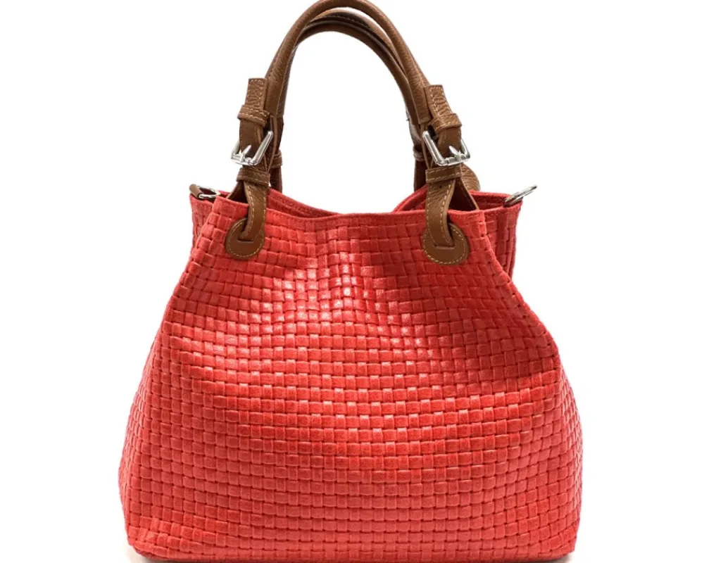 Debora IN Leather Shoulder Bag*Florence Discount