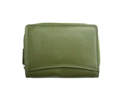 Diamante Compact and Elegant Leather Wallet*Florence Best