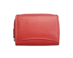 Diamante Compact and Elegant Leather Wallet*Florence Best