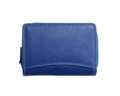Diamante Compact and Elegant Leather Wallet*Florence Best