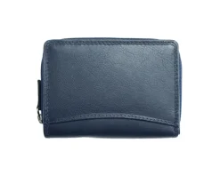 Diamante Compact and Elegant Leather Wallet*Florence Best