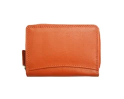 Diamante Compact and Elegant Leather Wallet*Florence Best