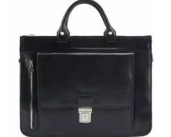 Donato leather Briefcase*Florence Sale