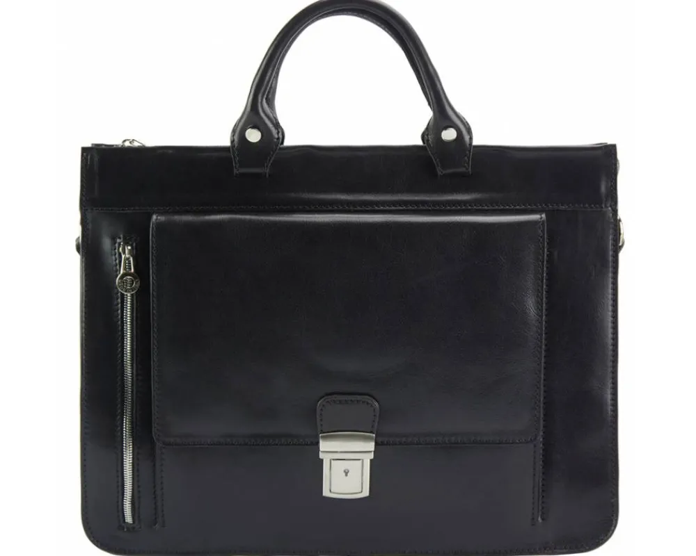 Donato leather Briefcase*Florence Sale