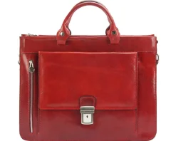 Donato leather Briefcase*Florence Sale