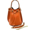 Eileen leather bucket bag*Florence Sale