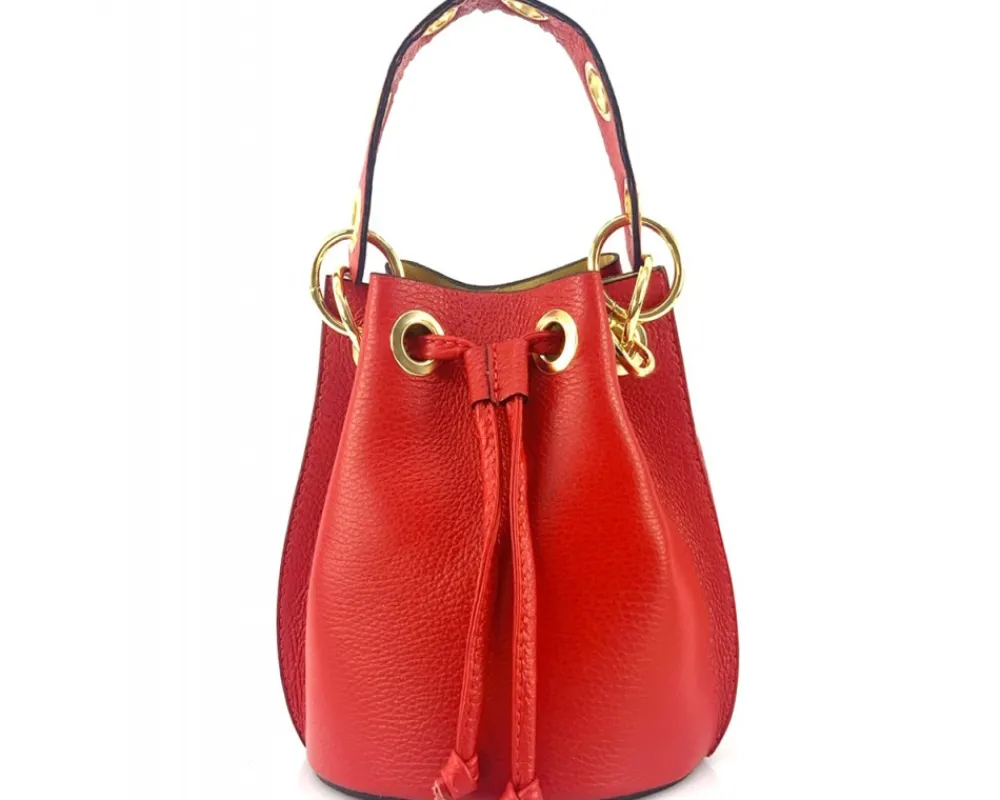 Eileen leather bucket bag*Florence Sale