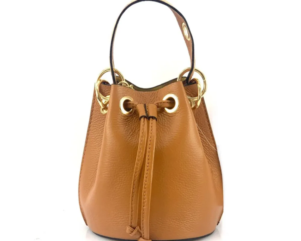 Eileen leather bucket bag*Florence Sale