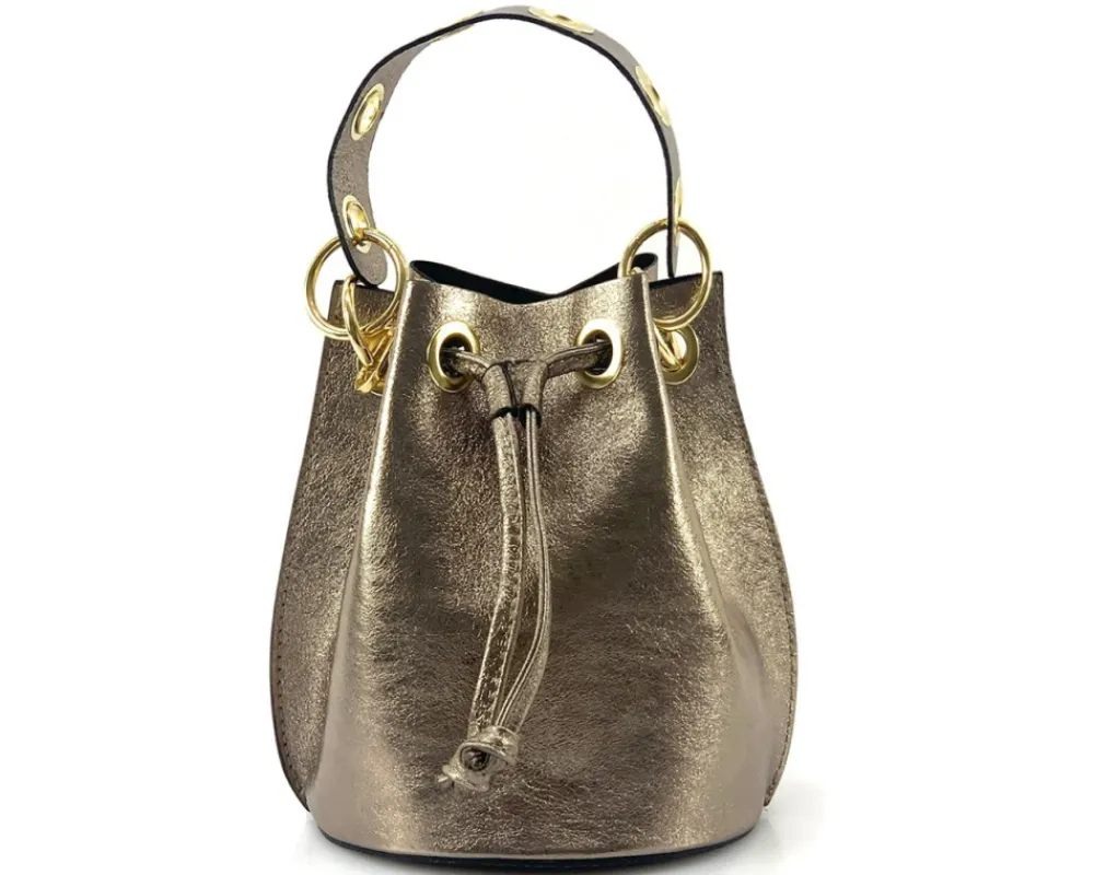Eileen leather bucket bag*Florence Sale