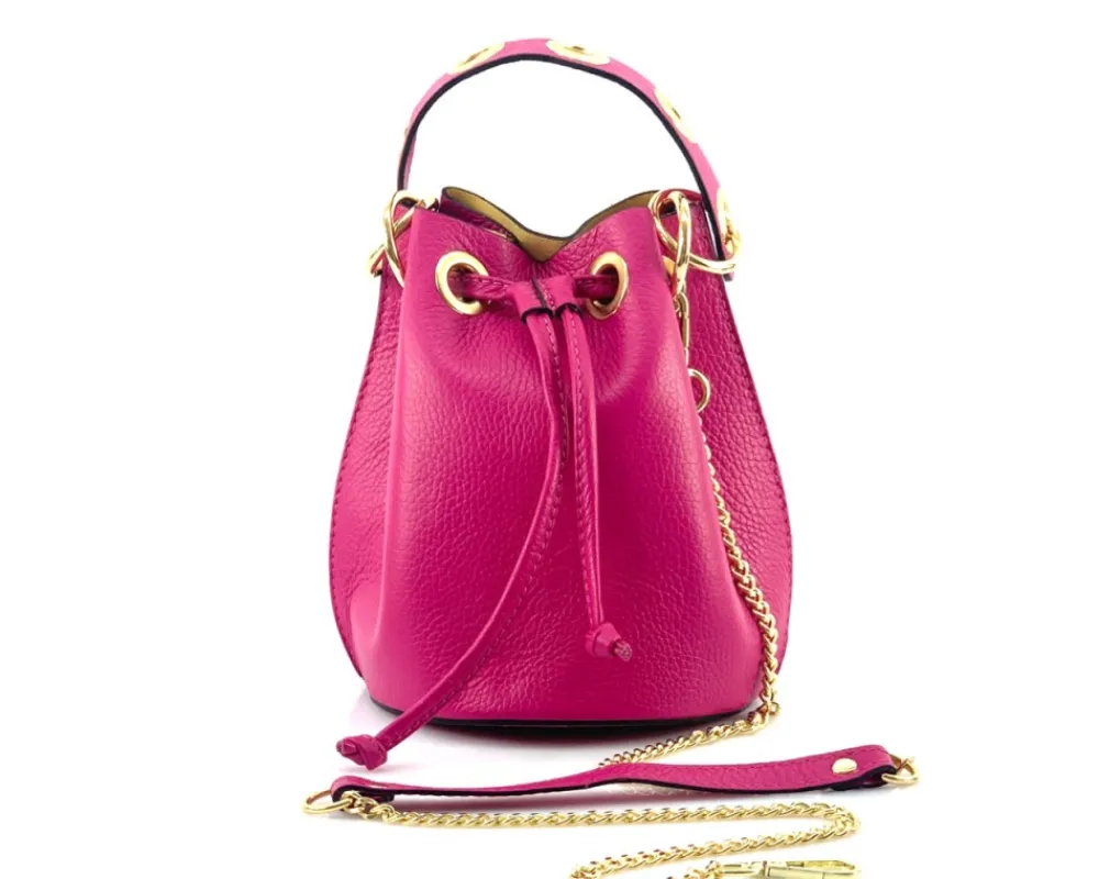 Eileen leather bucket bag*Florence Sale