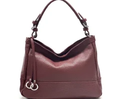 Elena Hobo Italian Leather Shoulder Bag*Florence Clearance