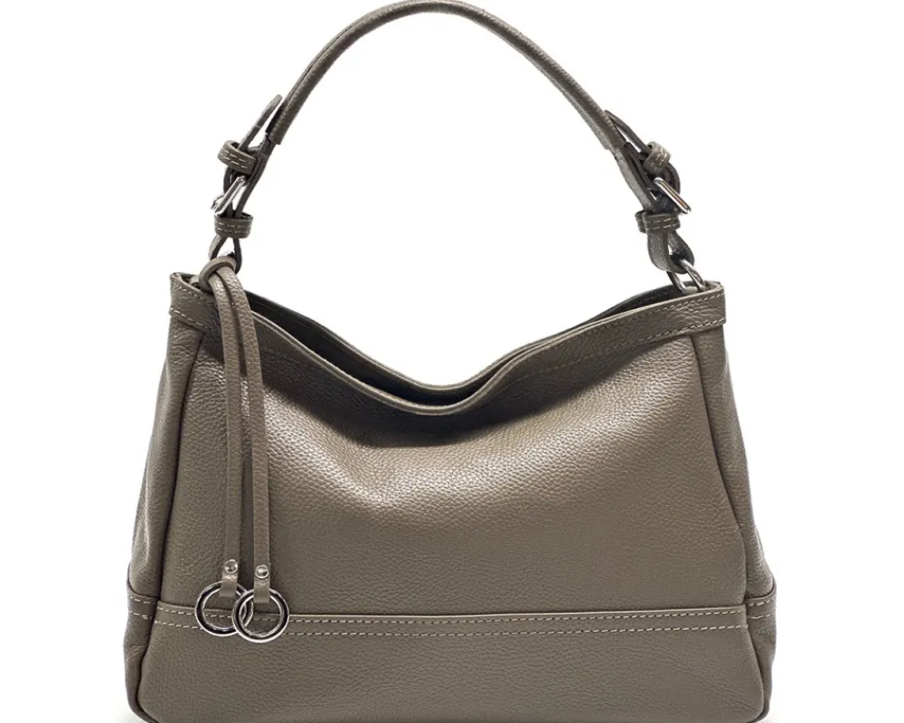 Elena Hobo Italian Leather Shoulder Bag*Florence Clearance