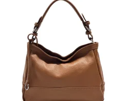Elena Hobo Italian Leather Shoulder Bag*Florence Clearance