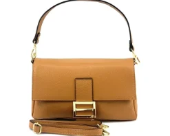 Elisabetta Shoulder Calf-Skin Leather Bag*Florence Best