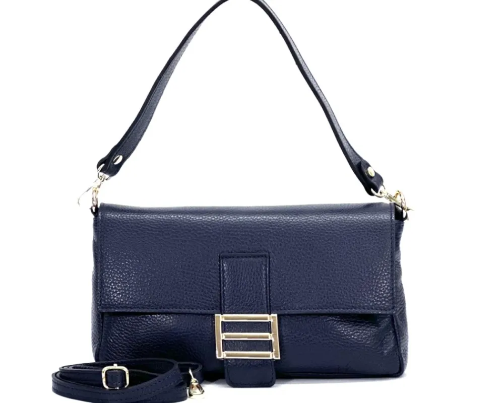 Elisabetta Shoulder Calf-Skin Leather Bag*Florence Best
