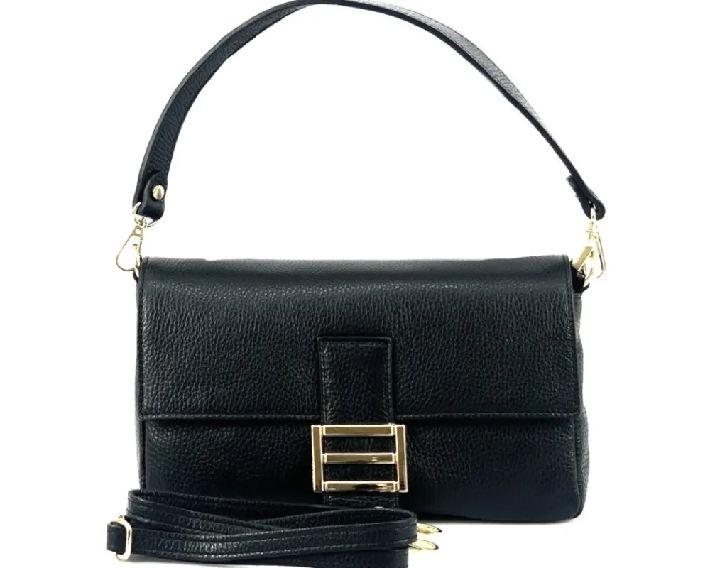 Elisabetta Shoulder Calf-Skin Leather Bag*Florence Best