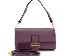 Elisabetta Shoulder Calf-Skin Leather Bag*Florence Best