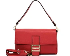 Elisabetta Shoulder Calf-Skin Leather Bag*Florence Best