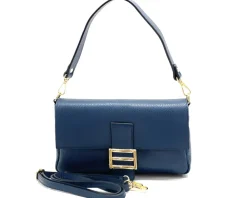 Elisabetta Shoulder Calf-Skin Leather Bag*Florence Best