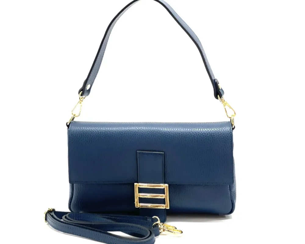 Elisabetta Shoulder Calf-Skin Leather Bag*Florence Best