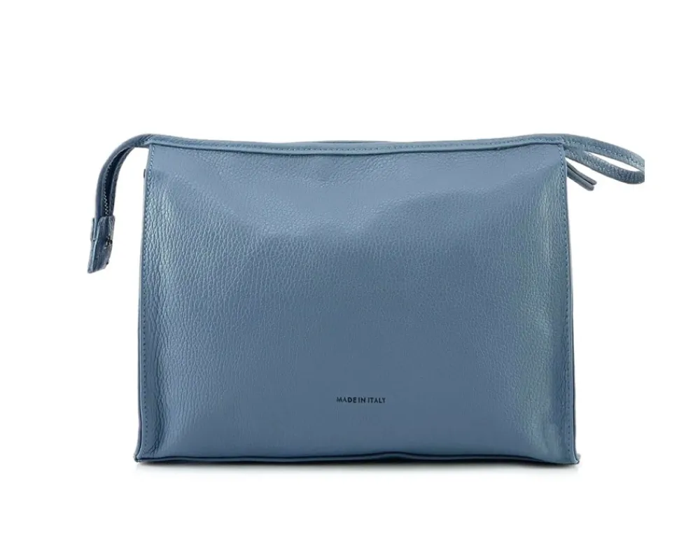 Elvira leather clutch*Florence New