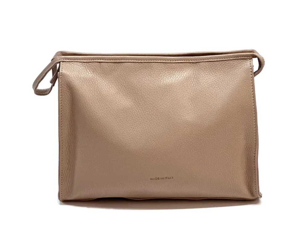 Elvira leather clutch*Florence New