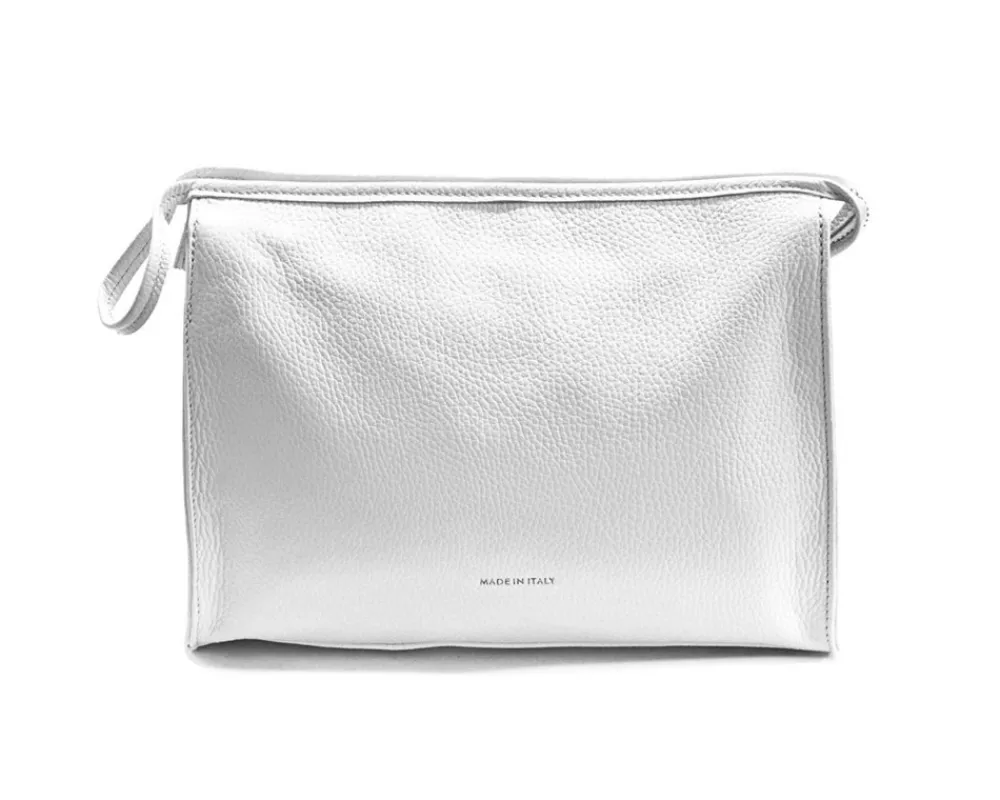 Elvira leather clutch*Florence New