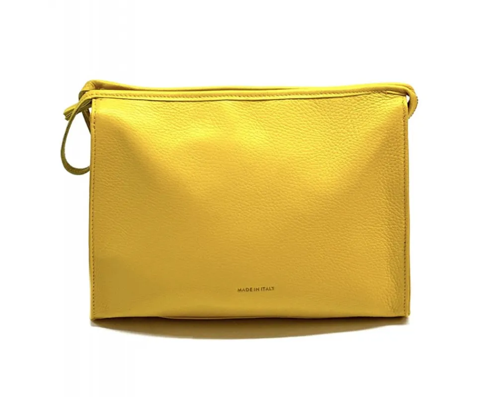 Elvira leather clutch*Florence New