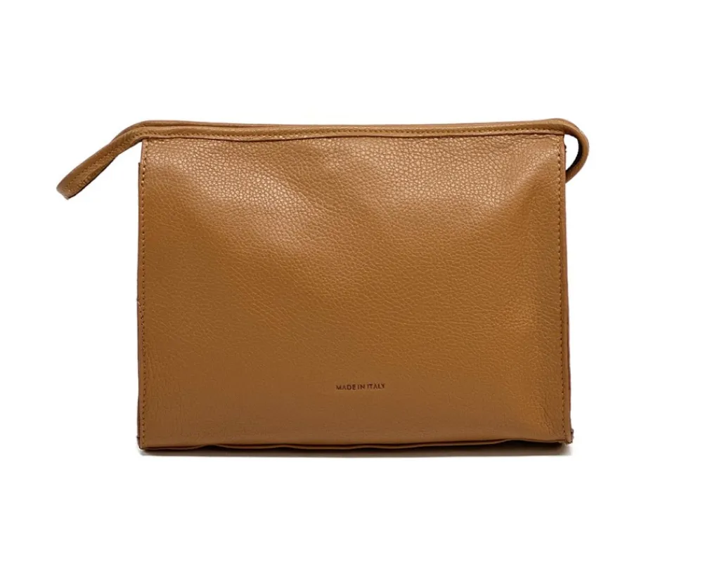 Elvira leather clutch*Florence New