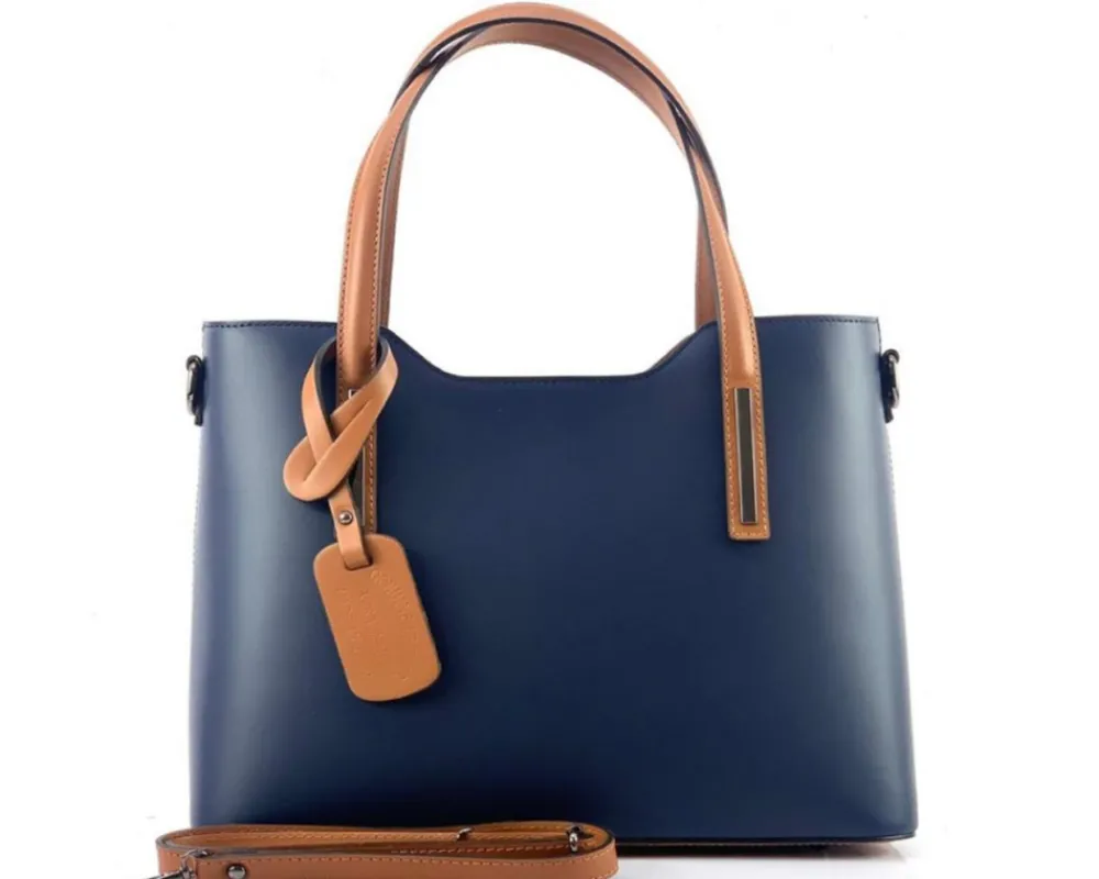 Emily leather Handbag*Florence Fashion