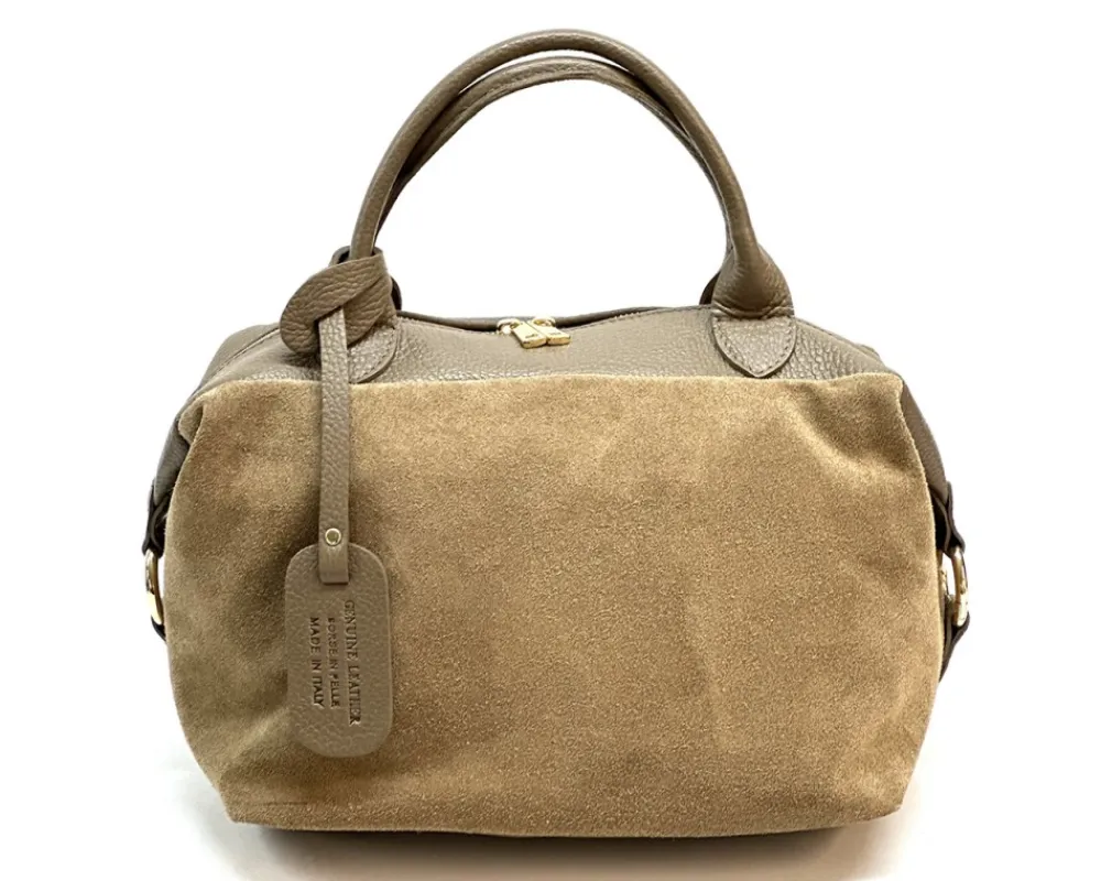 Emma Leather Boston Bag*Florence Best