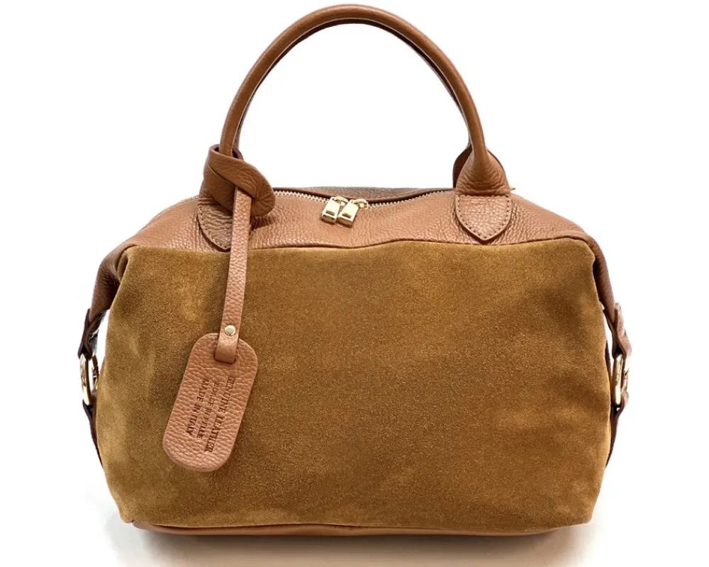 Emma Leather Boston Bag*Florence Best