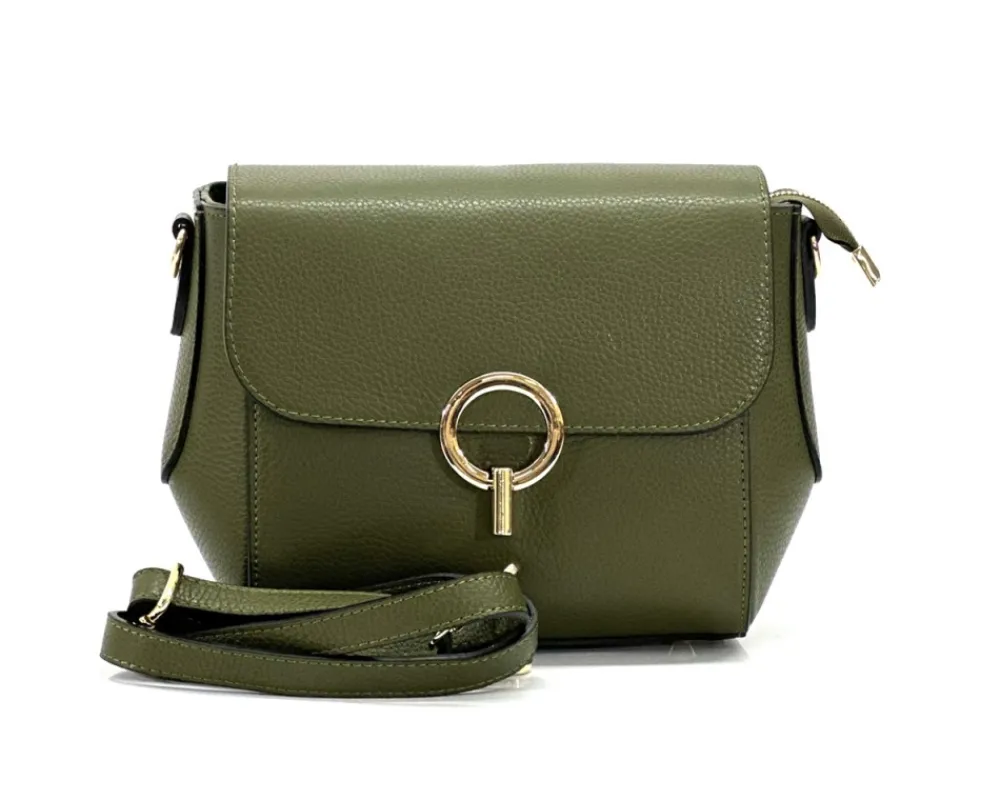 Enrica Leather Cross-body Bag*Florence Discount