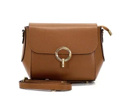 Enrica Leather Cross-body Bag*Florence Discount