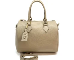 Erminia GM cow leather handbag*Florence Discount