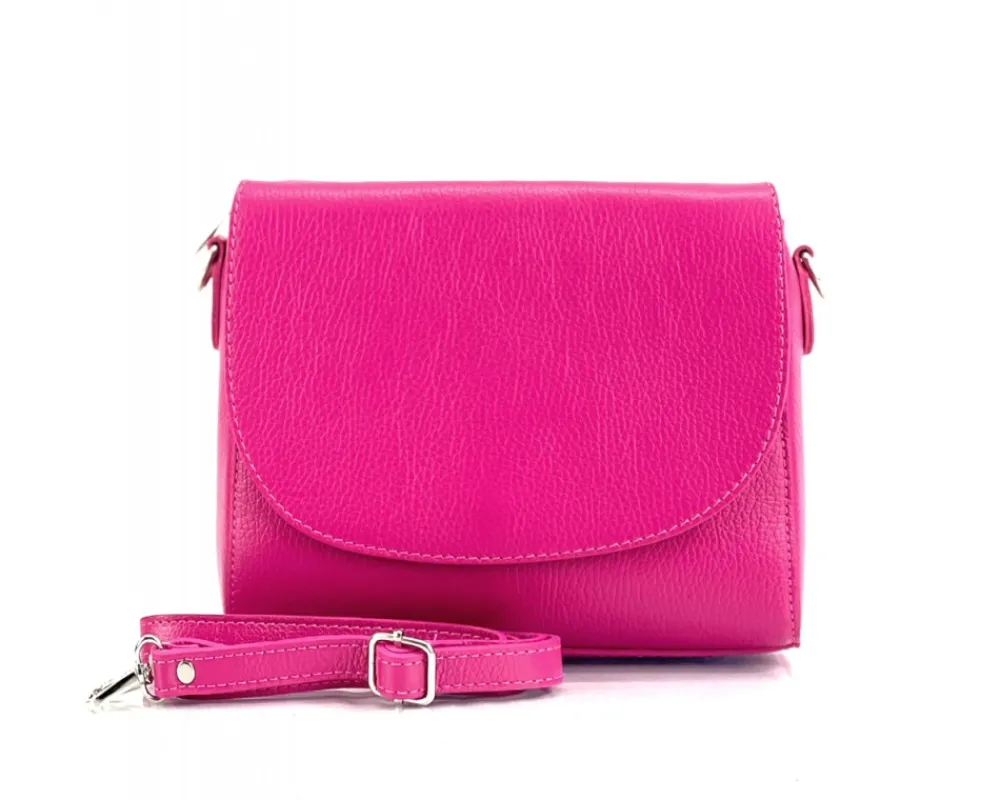 Ester Leather Shoulder Bag*Florence Discount
