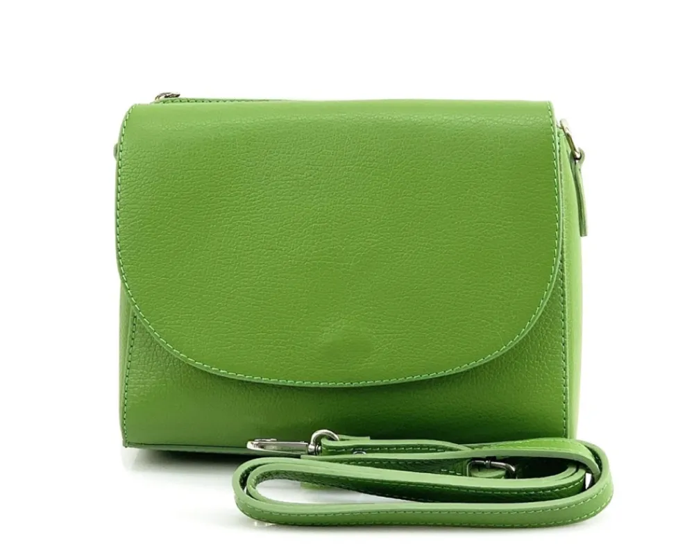 Ester Leather Shoulder Bag*Florence Discount