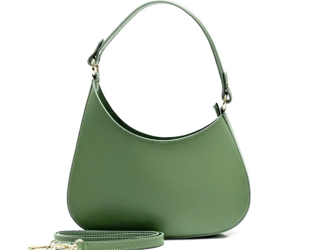 Eva Small Hobo Leather Bag*Florence Best