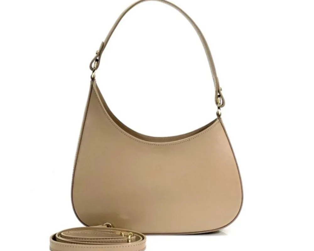 Eva Small Hobo Leather Bag*Florence Best