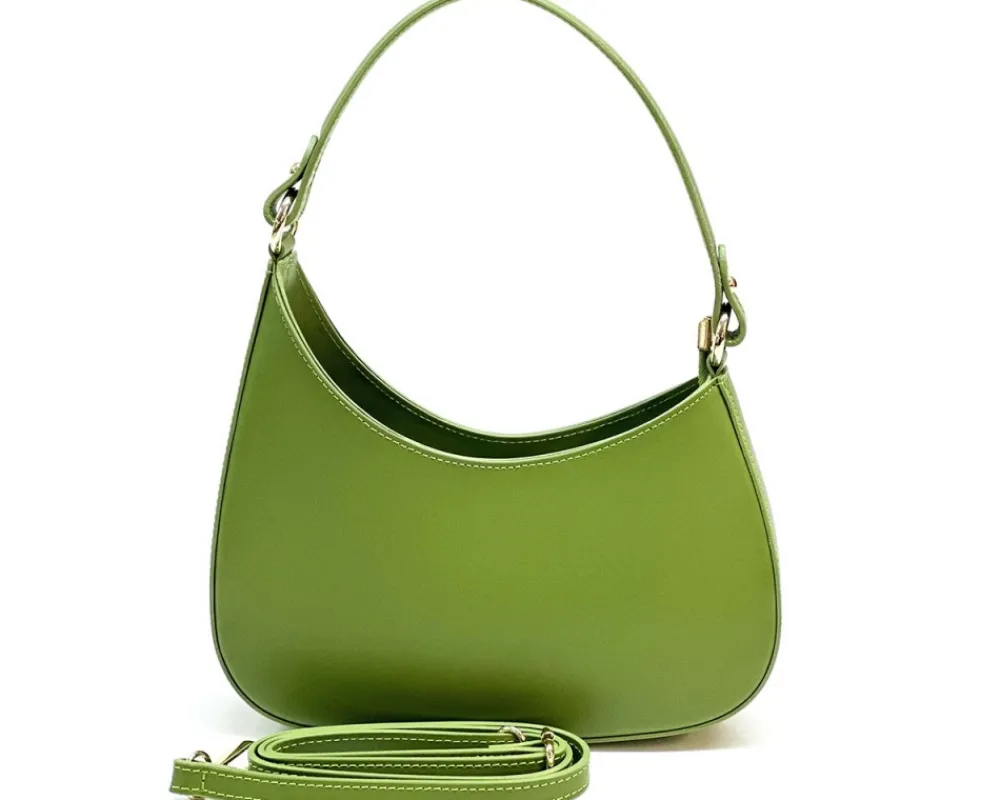 Eva Small Hobo Leather Bag*Florence Best