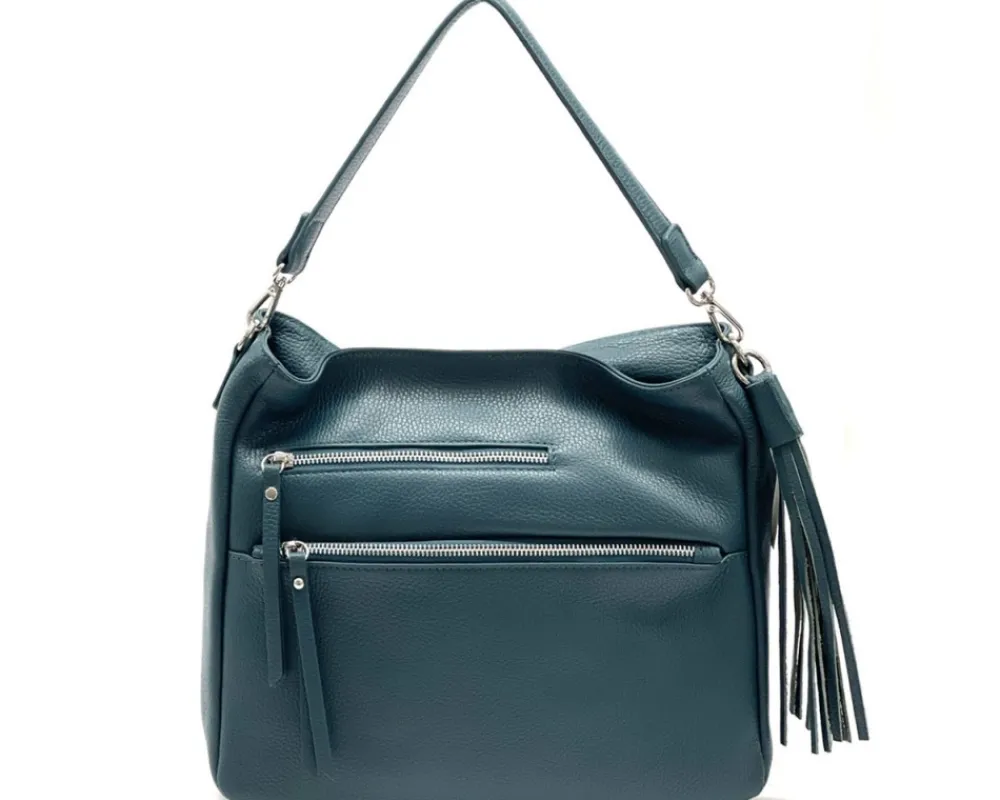 Evelyn leather shoulder bag*Florence Hot