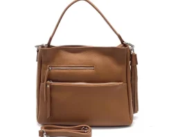 Evelyn leather shoulder bag*Florence Hot