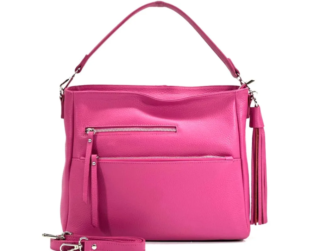 Evelyn leather shoulder bag*Florence Hot