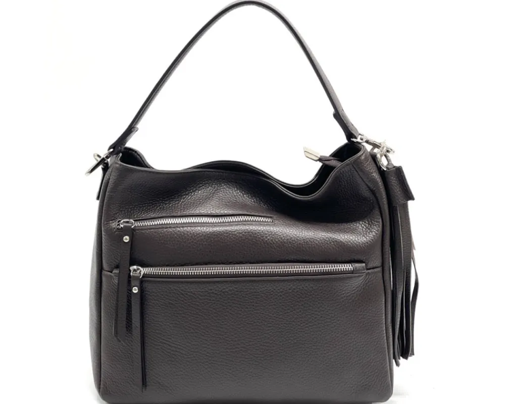 Evelyn leather shoulder bag*Florence Hot