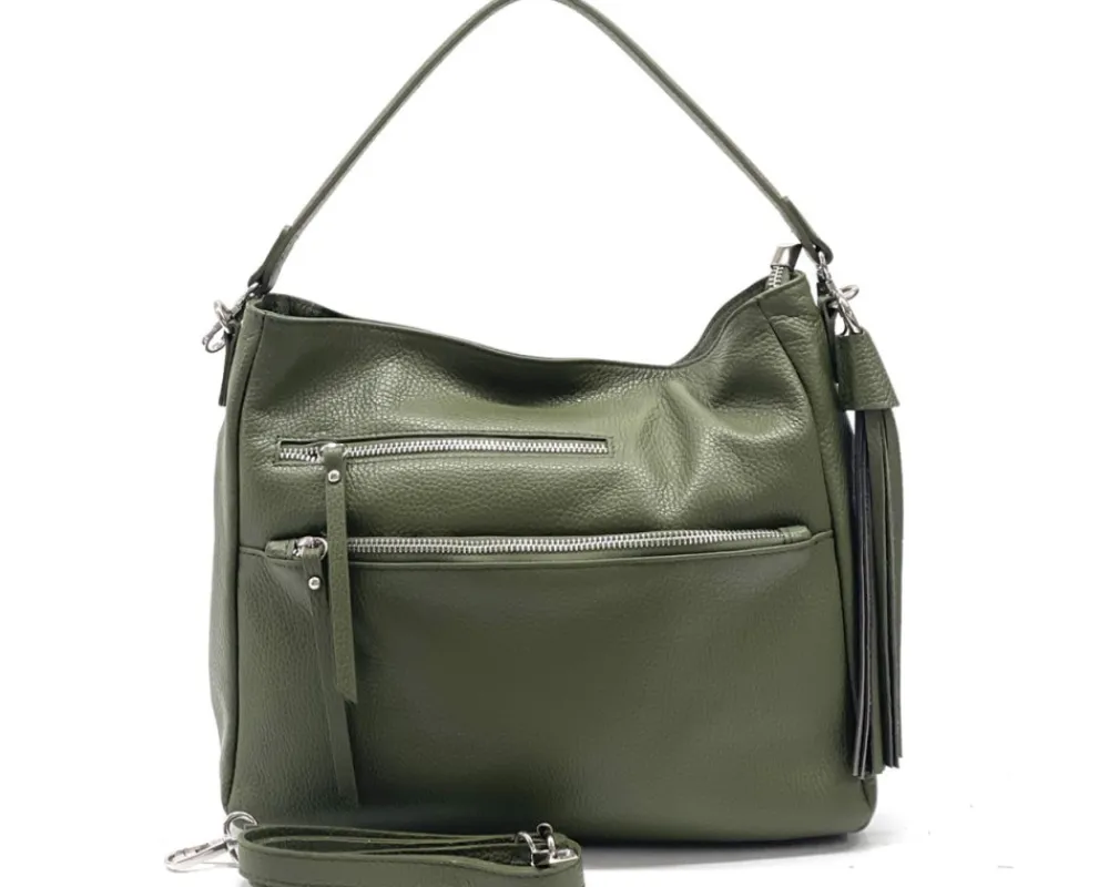 Evelyn leather shoulder bag*Florence Hot