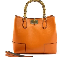 Fabrizia Leather Handbag*Florence Clearance