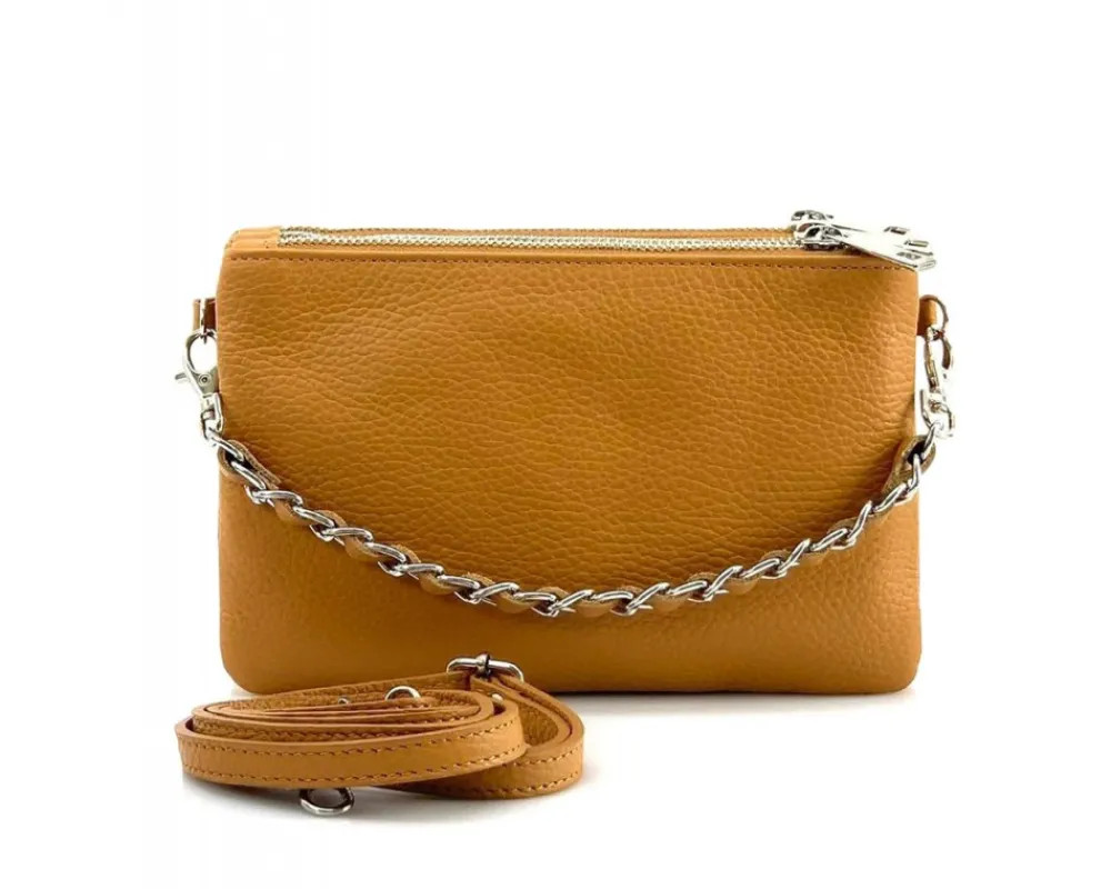 Fernanda Leather Clutch*Florence Fashion